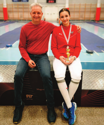 Cserháti Emese ezüstérmes